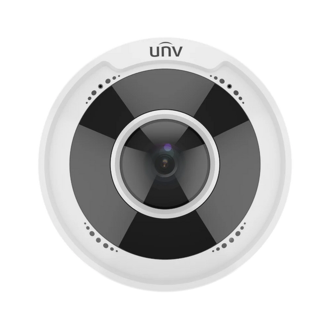 Uniview IPC815SB-ADF14K-I0 5MP fisheye 360° panoramic and dewarped multi-view modes