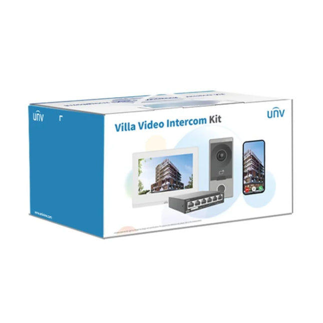 Uniview UNV OEI-372S-H-W 7-inch indoor monitor with touchscreen and Wi-Fi support
