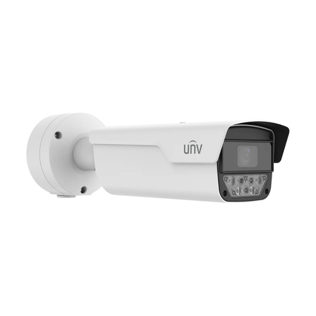 Uniview UNV PKC2641 4MP LPR bullet camera overview with warm light