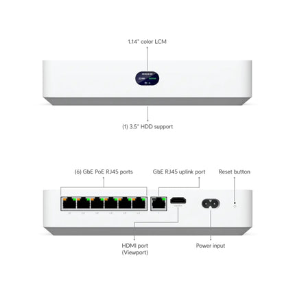 UNVR Instant NVR Recorder Dimension