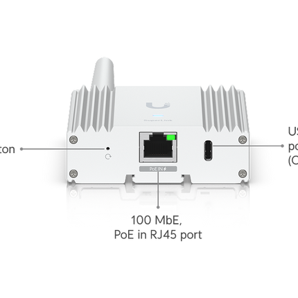 USL-Gateway wall and DIN rail mounting