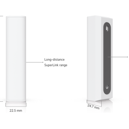 USL-Motion dimensions and adhesive or screw mounting