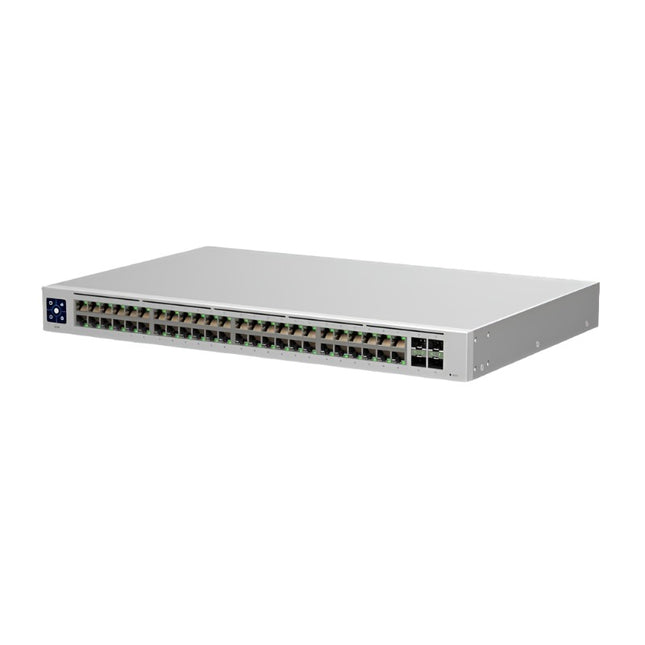 Ubiquiti UniFi 48 port Managed Gigabit Layer2 & Layer3 switch - 48x Gigabit Ethernet Ports 4x SFP Port Touch Display - CCTV Guru