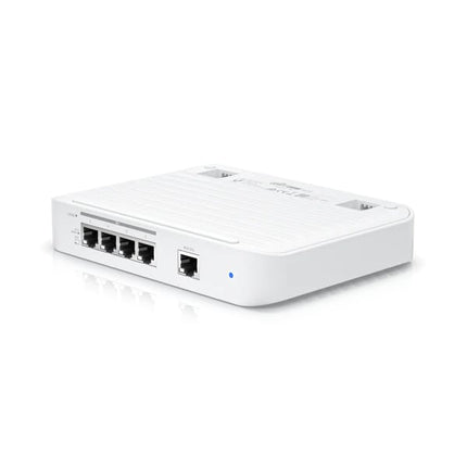 Ubiquiti UniFi Switch Flex XG - Layer 2 switch with (4) 10GbE RJ45 ports and (1) GbE, 802.3at PoE+ RJ45 input. - CCTV Guru