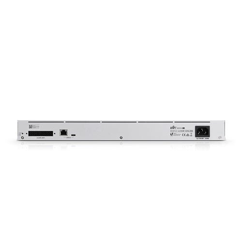 Ubiquiti UniFi 24 port Managed Gigabit Layer2 and Layer3 switch with auto - sensing 802.3at PoE+ and 802.3bt PoE, SFP+ : Touch Display - 400W GEN2 - CCTV Guru