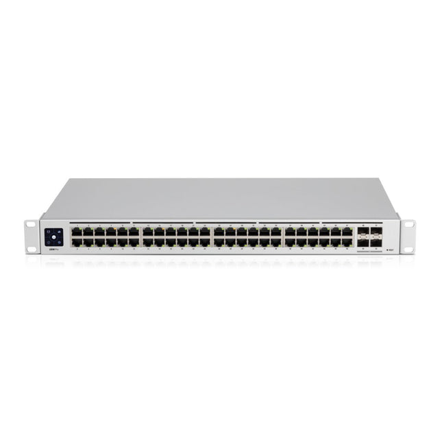 Ubiquiti UniFi 48 port Managed Gigabit Layer2 & Layer3 Switch - 48x Gigabit Ethernet Ports, 4x SFP+ Ports - Touch Display - GEN2 - CCTV Guru