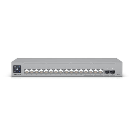 Ubiquiti USW-Pro-Max-16-PoE rear ports 2.5GbE and SFP+