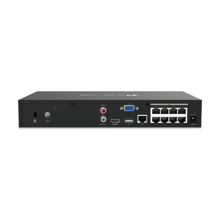 TP-Link VIGI 8-channel PoE+ network video recorder for business security systems.