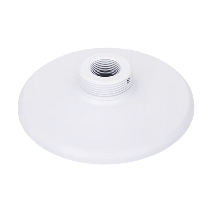 Vivotek AM-525 mounting adapter with 1 inch NPT thread in white.