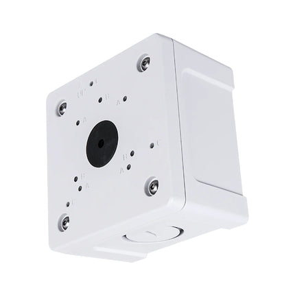 Vivotek AM-71C white aluminium waterproof junction box for outdoor surveillance camera mounting in Australia.
