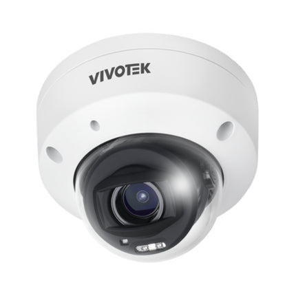 VIVOTEK FD9380-HTV-v2 5MP Outdoor Motorized Vari-Focal Vandal Dome IP Camera Front View
