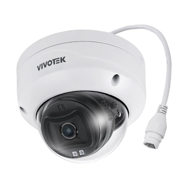 VIVOTEK FD9383-HV 5MP Outdoor Fixed Dome Camera — 30m Smart IR, Smart VCA & IP66/IK10