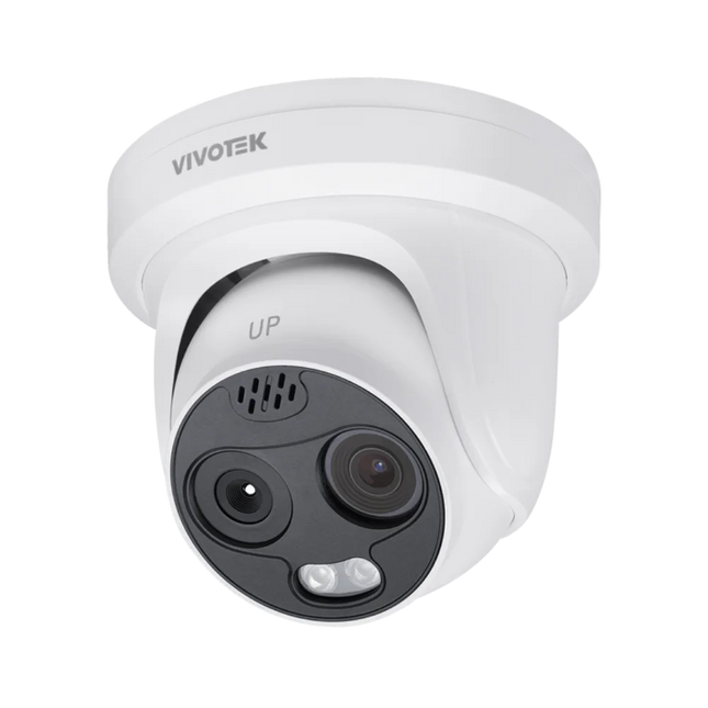 VIVOTEK TT9333-E bi-spectrum thermal turret camera with 256x192 thermal and 4MP visible sensors