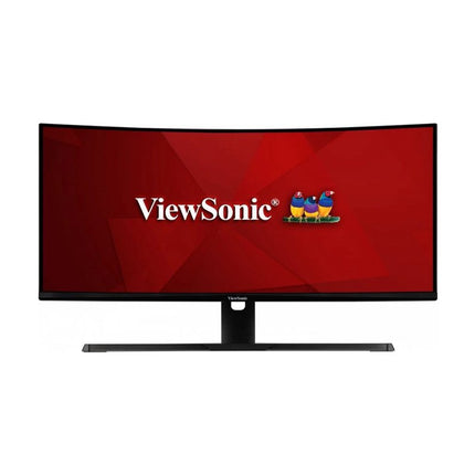 ViewSonic 34' VX3418 - 2KPC 3440x1440, 144Hz, 1500R Ultrawide & Curved, HDR10, Adaptive Sync, 2x HDMI, 2x DP, Speakers, VESA 100x100 Gaming Monitor - CCTV Guru