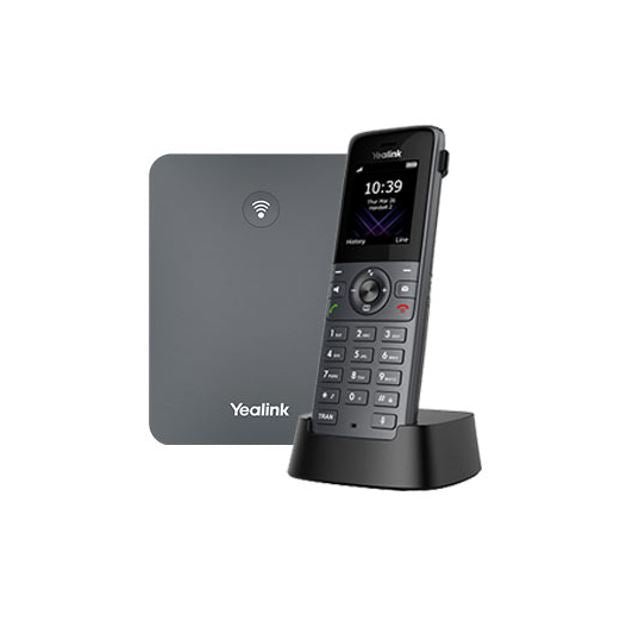 Yealink W73P High - Performance IP DECT Solution including W73H Handset and W70B Base Station, Up to 20 simultaneous calls, Flexible Noise Reduction - CCTV Guru