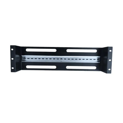 LDR Rackmount Din Rail, Black Metal Construction, 35mm International Din Rail - CCTV Guru