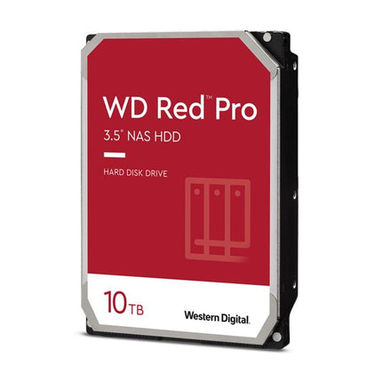 WD Red Pro,DESKTOP,3.5 form factor,SATA interface, 10TB,128 cache, 5 yrs warranty - CCTV Guru