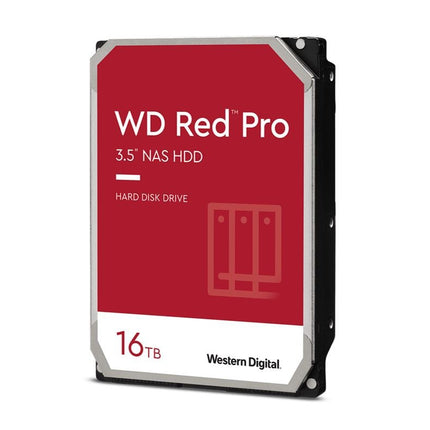 WD Red Pro,16TB, 3.5 form factor, SATA 6 Gb/s, 7200 RPM, 256 cache, 5 yrs warranty - CCTV Guru