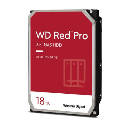 WD Red Pro,18TB, 3.5 form factor, SATA 6 Gb/s, 7200 RPM, 256 cache, 5 yrs warranty - CCTV Guru