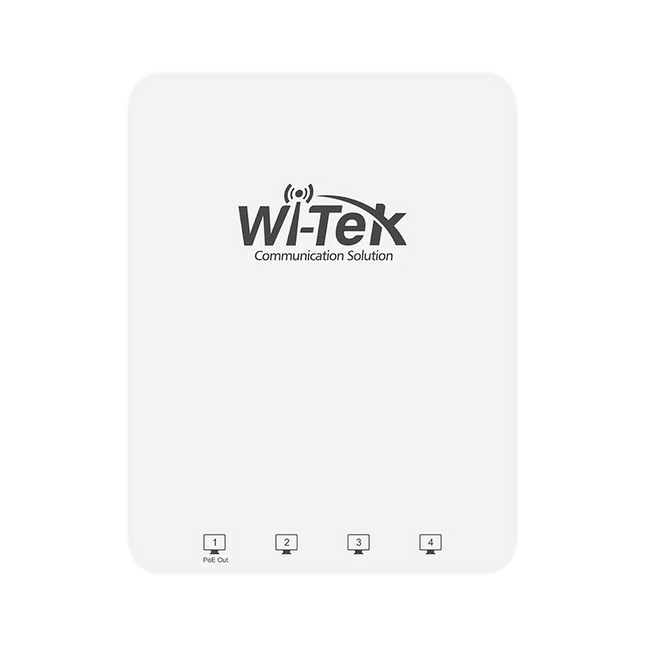 Wi - Tek Wi - Fi 5 1300Mbps Gigabit Wall - plate Wireless Access Point - CCTV Guru