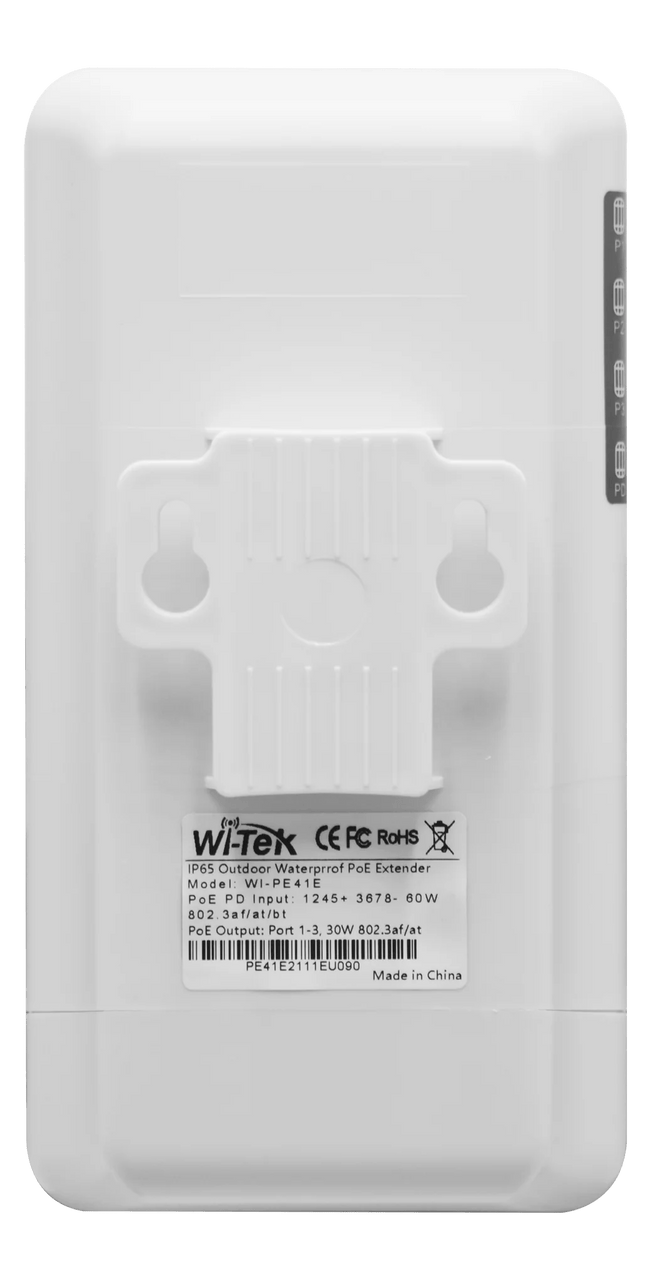 Wi - Tek 3POE Output 1poe Input POE Extender, WI - PE41E - O - CCTV Guru