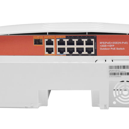 Wi - Tek Outdoor PoE Switch with 8 Port PoE+ Watchdog - CCTV Guru