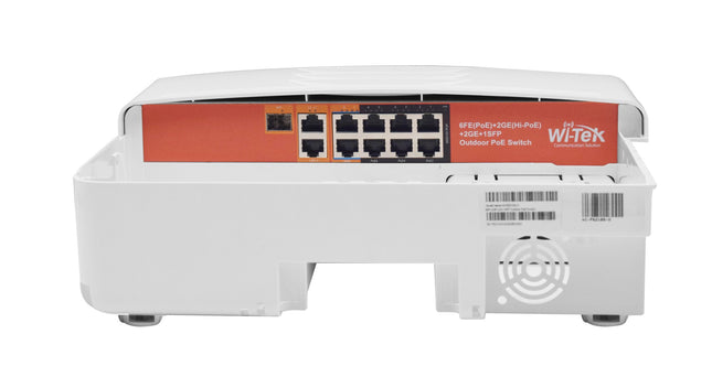Wi - Tek Outdoor PoE Switch with 8 Port PoE+ Watchdog - CCTV Guru