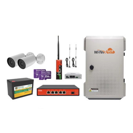 Wi - Solar IoT - Kit AJAX B2 - W CCTV Kit - CCTV Guru