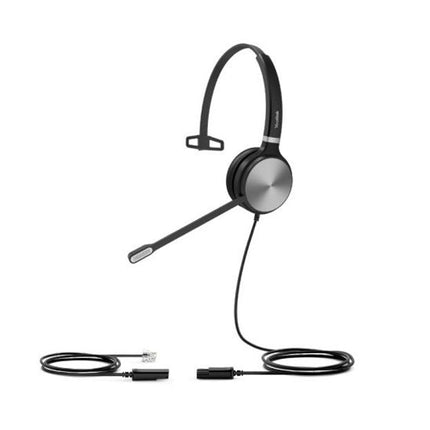 Yealink YHS36 Mono Wideband Headset for IP phone, Monaural Ear, RJ9 Headset Jack, Noise - canceling Microphone, Hearing Protection, Leather Ear Cushions - CCTV Guru