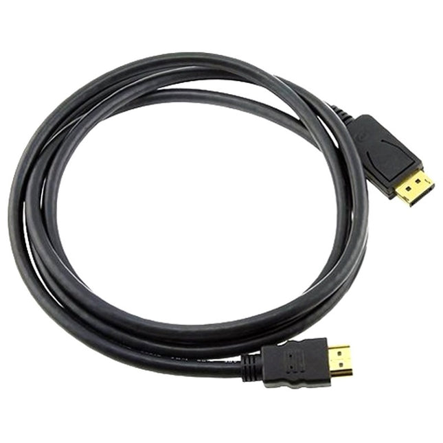 8ware DisplayPort DP to HDMI Cable 2m - 20 pins Male to 19 pins Male Gold plated RoHS - CCTV Guru