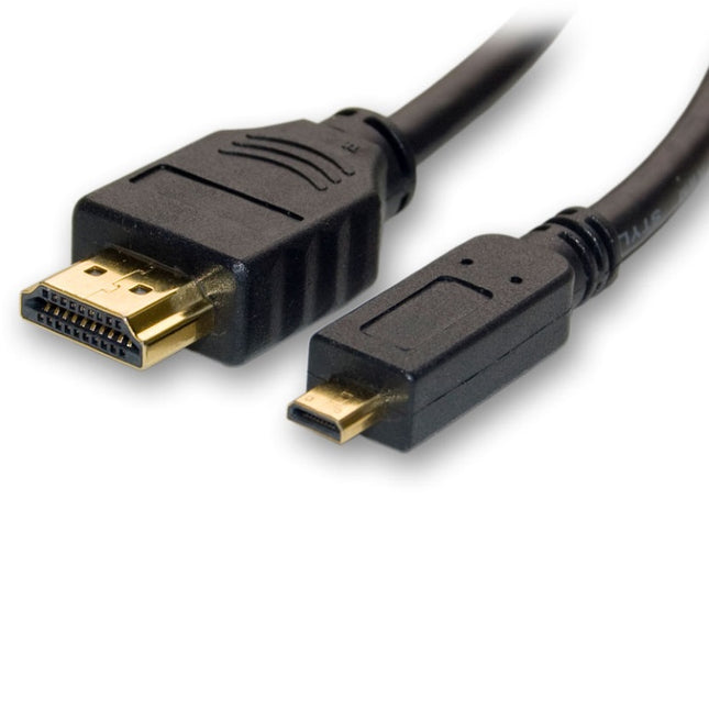 8Ware Micro HDMI to High Speed HDMI Cable 1.5m with Ethernet Male to Male - CCTV Guru