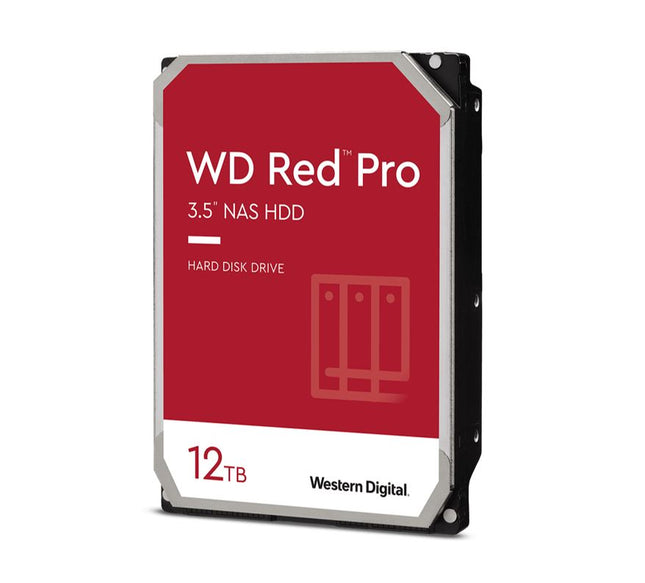 WD Red Pro,12TB, 3.5 form factor,SATA 6 Gb/s, 256 cache, 5 yrs warranty - CCTV Guru