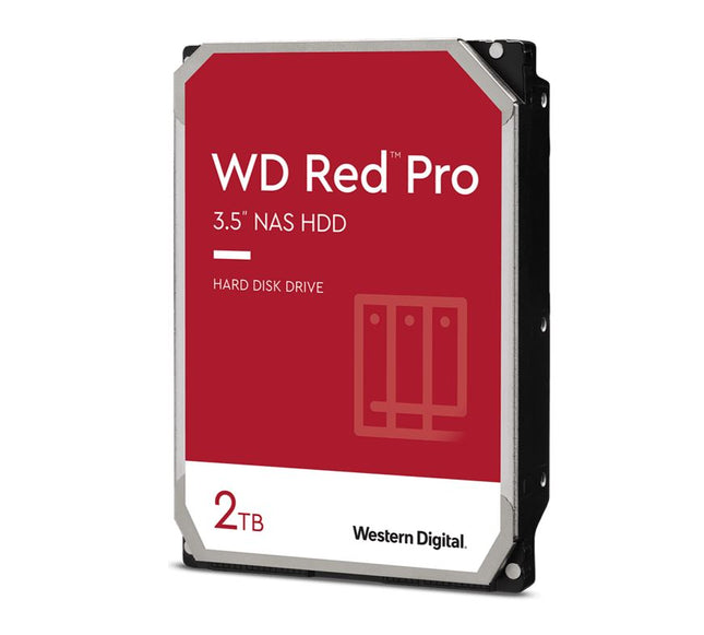 WD Red Pro 2TB 3.5-Inch SATA III 7200rpm 64MB Cache NAS Internal Hard Drive; 5 years warranty - CCTV Guru