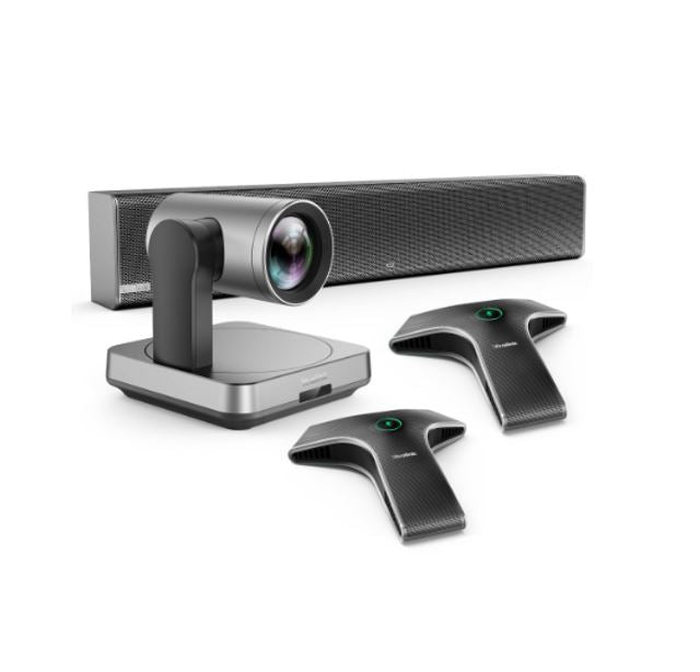  Yealink Video Conference System UVC40 Webcam & CP900  Speakerphone, Teams Zoom Certified Camera with Speaker 120° Auto Framing AI  Face Enhancement for Office Business Bluetooth Conference Microphone :  Office Products