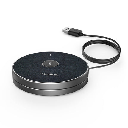 Yealink VCM36-W - 1x Wireless Microphone, Charger Cradle, power supply and USB cable, includes 2 year warranty - CCTV Guru