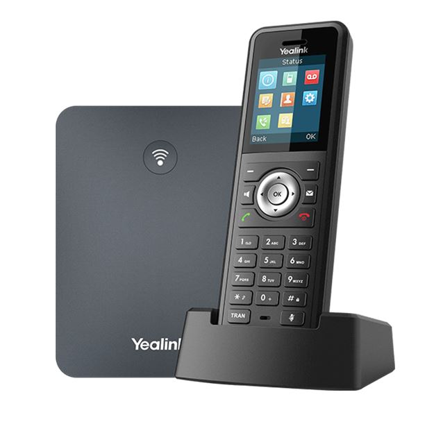 Yealink W79P DECT Solution including W70B Base Station and 1x W59R Handset, IP67 professional ruggedized SIP cordless phone system - CCTV Guru