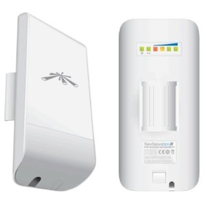 Ubiquiti airMAX Nanostation LOCO M 2.4GHz Indoor/Outdoor CPE - Point-to-Multipoint(PtMP) application - Includes PoE Adapter - CCTV Guru