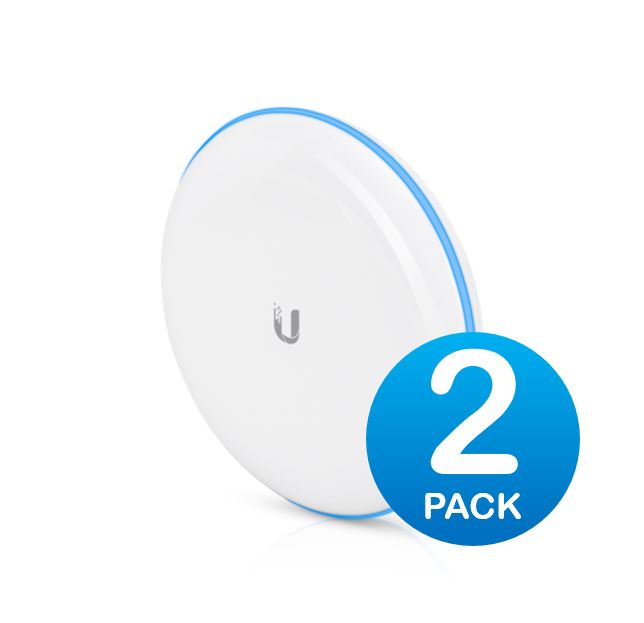 Ubiquiti UniFi Building-to-Building Bridge - 60GHz 1.7Gbps Link - Pack of 2x - Complete PtP Link - CCTV Guru