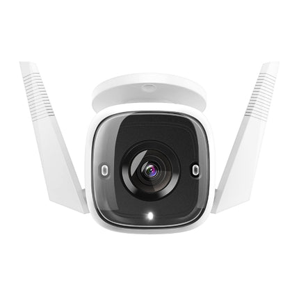 TP-Link TC65 Outdoor Security Wi-Fi Camera Ultra HD Video 3MP Definition, Wired/Wireless, Night Vision, Alarm, Two-Way Audio Microphone, Voice Control - CCTV Guru