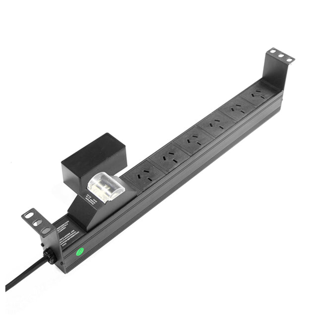 PowerShield 6 Way PDU with Australian Sockets - horizontal - CCTV Guru
