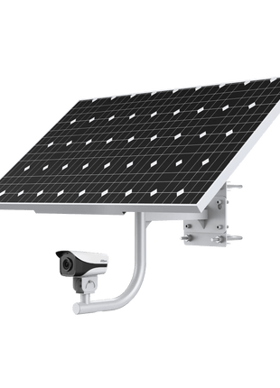 Dahua 100W Solar Camera System Kit KIT/DH-PFM378-B100-WB/PFM372-L45-4S14P/DH-IPC-HFW4230MP-4G-AS-I2-0360B-HW120 - CCTV Guru