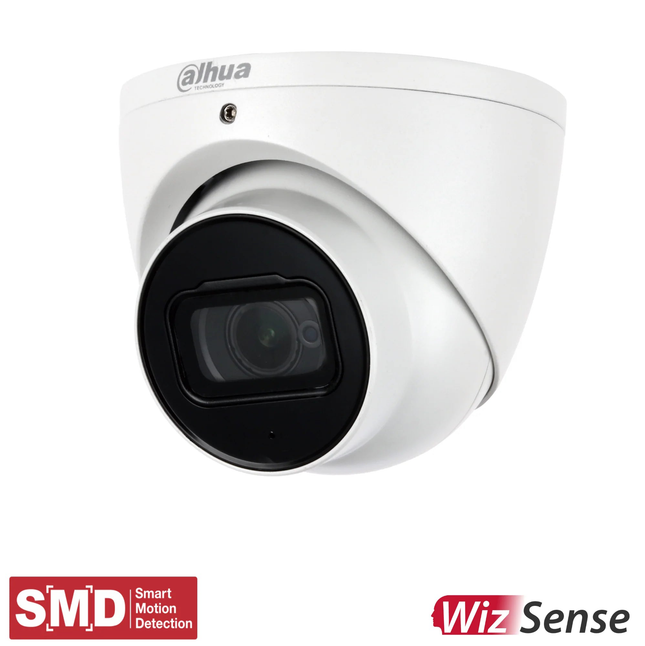 Dahua 6MP IP Turret Fixed 2.8mm Camera DH-IPC-HDW3641EMP-S-0280B-AUS-S2 - CCTV Guru