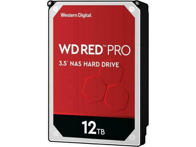 WD Red Pro,12TB, 3.5 form factor,SATA 6 Gb/s, 256 cache, 5 yrs warranty - CCTV Guru