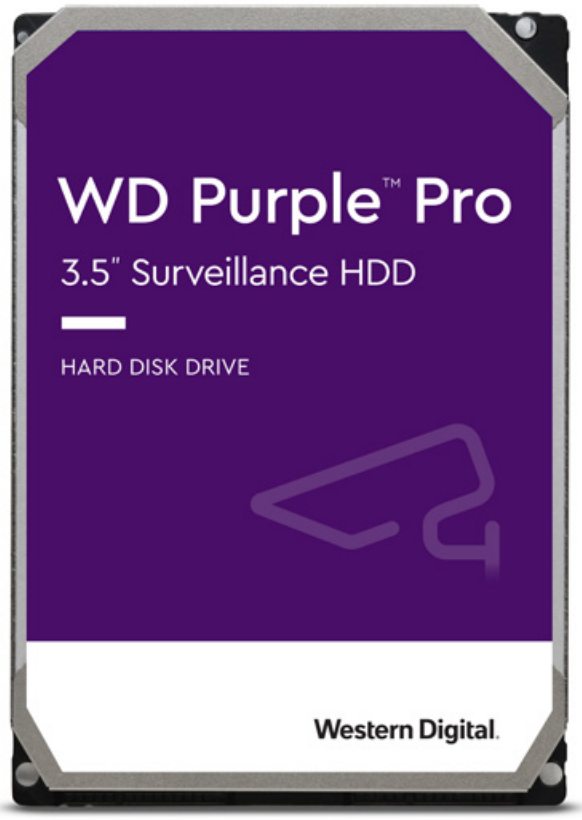 WD Purple Pro, 12TB,256 Cache, 3.5 Form Factor, SATA Interface, 5 year Warranty - CCTV Guru